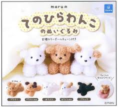 【予約】maruのてのひらわんこのぬいぐるみ 全5種　カプセルトイ　発売予定 2026年1月