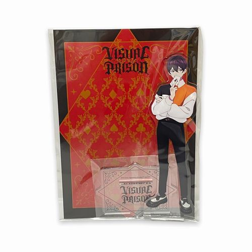 ヴィジュアルプリズン 結希アンジュ デカアクリルスタンド トランプver.【在庫品】