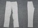 大きいサイズ のびのびコットンパンツ 春夏物 極薄グレー 「すっきりストレート」綿パン チノパン 97~130cm
