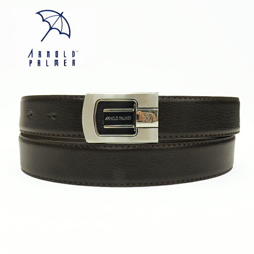〓Arnold Palmer/アーノルドパーマー〓メンズ牛革ベルト ◆茶 ピンタイプ 110cm対応 〓Arnold Palmer/アーノルドパーマー〓メンズ牛革ベルト ◆茶 ピンタイプ 110cm対応