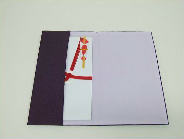 ◆礼装◆ふくさ◆袱紗ソフトタイプ　紫　日本製メール便選択可能