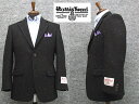 英国生地 Harris Tweed ハリスツイード ベーシックジャケット AB体 BB体 黒系/綾/カラーネップ シングル2釦 秋冬物 HT7221-09