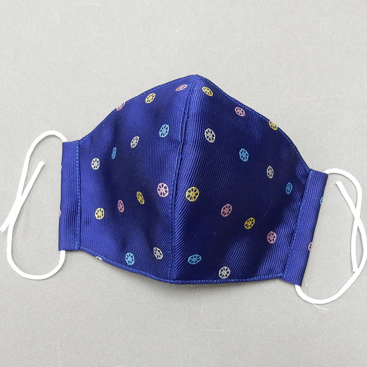 布マスク 立体カラス シル...