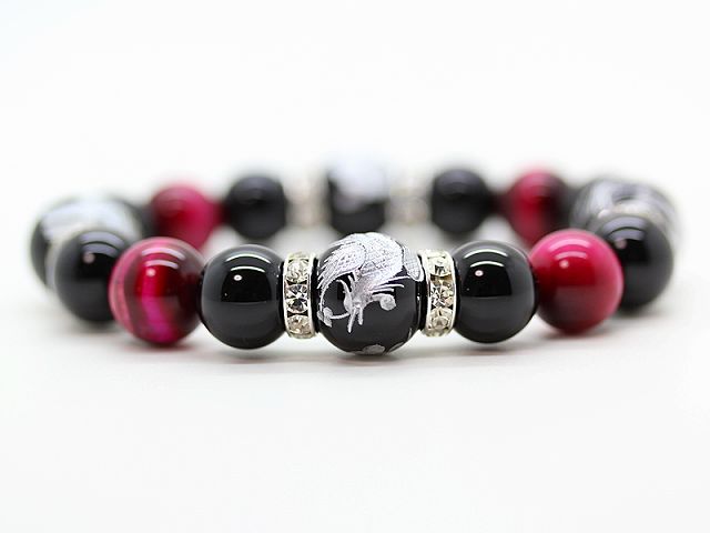 ŷ���� �ԥ󥯥����������� 12m m��Ħ�Ϳ��� ���˥��� 14mm �ѥ���ȡ��� ���� �֥쥹��å� ���