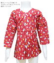 鯉口シャツ 子供用 4号(7歳~8歳) 035 [お祭り 祭 お祭り用品 お祭り衣装 シャツ カワイイ柄 和柄 肉襦袢 鯉口 こいくち お祭り衣裳 キッズ ジュ...