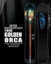 LIB TECH 24/25 GOLDEN ORCA ゴールデンオルカ 即納です!