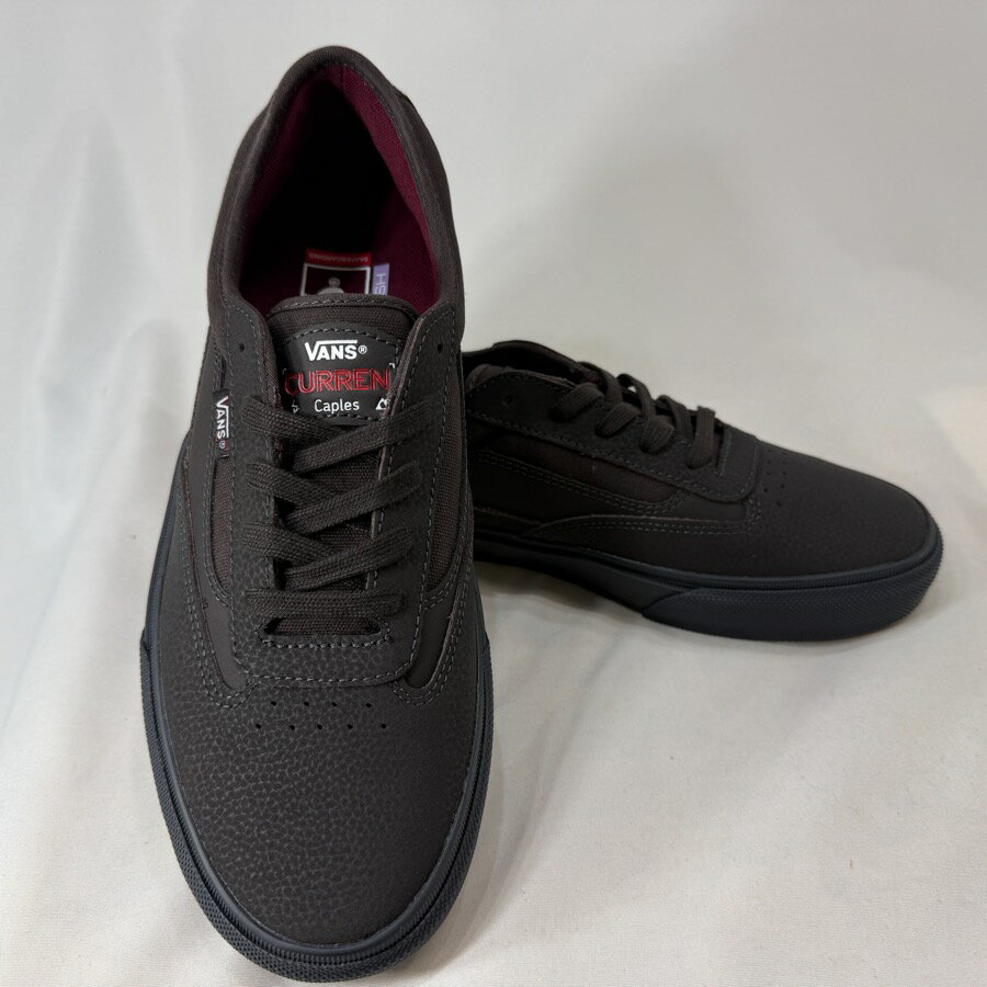 VANS SKATE CURREN CAPLES DARK BROWN　バンズ スケートカレーン ケープルズ　ダークブラウン