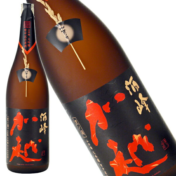 大吟醸原酒 酒峰加越 黒ノ滴　1800ml【石川県/(株)加越】【楽ギフ_包装】【楽ギフ_のし宛書】【RCP】