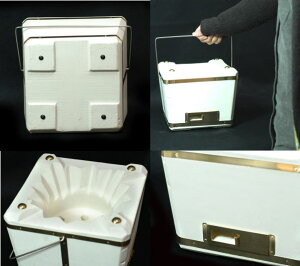 【七輪】 奥能登 天然珪藻土 切り出し七輪 角21号 ・網・敷き板・1回分の炭付通販格安セール情報 楽天 通販