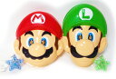 お面・玩具セット マリオ・ルイージ&スターペンダント×2【スーパーマリオブラザーズ】【あす楽対応】