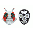お面 仮面ライダーV3&ショッカーセット 【平成仮面ライダー】 【あす楽対応】