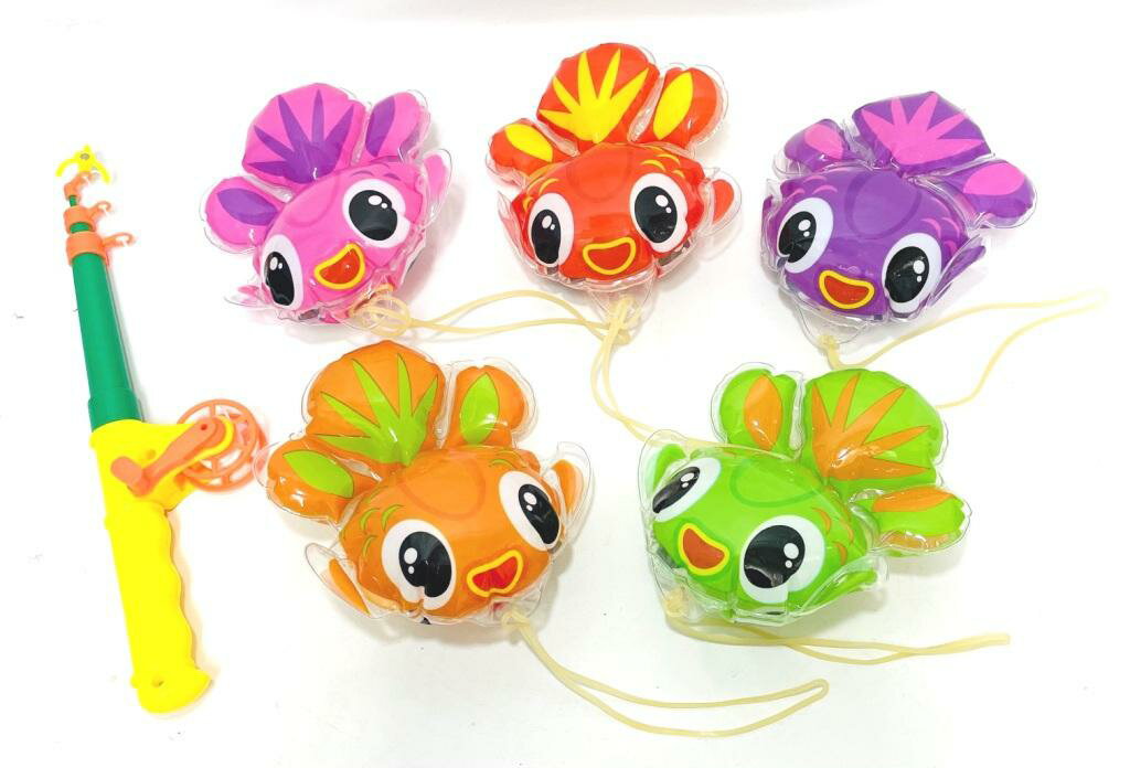 これなら持って帰れるきんぎょ釣りセットプール付き【水ふうせん ビニール玩具 子ども会 つり 縁日 ヨーヨー】