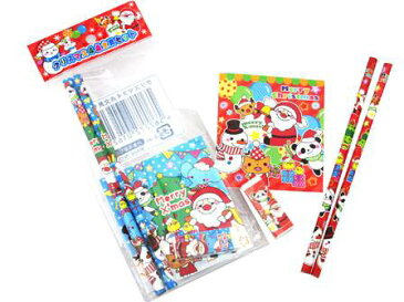 【クリスマス】 クリスマス4点文具セット 30セット入り