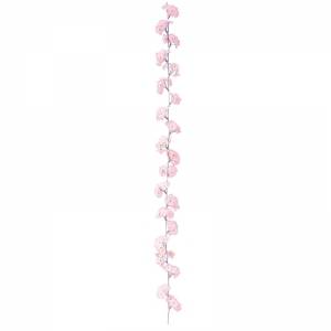 【装飾品　ひな祭り・お花見】シルク桜ガーランド　12個