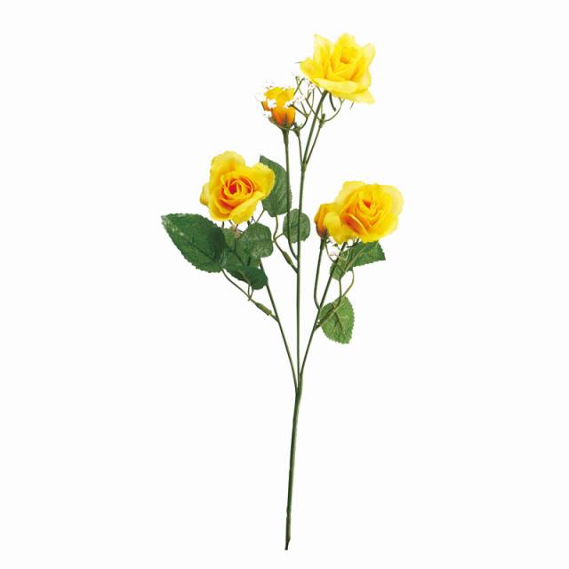 【父の日 装飾用品】スプレイイエローローズ（48本セット）