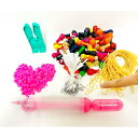 100人用 らくらくヨーヨー できてるこより・できてる輪っかセット ポンプ付き 【パッチンヨーヨー 水ヨーヨー 糸ゴム こより 祭り しばらずパッチンYOYO ...