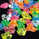 【アクリルアイス】 ロック 蛍光クリア ミックス(1kg)