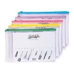 LIHITLAB クリヤーケース F-262 B5S マチなし 黄