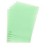 LIHITLAB クリヤーホルダー F-78-13 A4 鴬 5枚