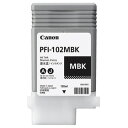 キヤノン 純正 インクタンク PFI-102MBK(2)