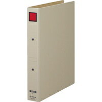 キングジム 保存ファイルドッチ 4073 A4S 30mm 灰/赤