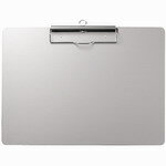 【商品説明】軽量で丈夫なアルミ製のクリップボード。ステンレス製強化バネにより、強力な保持力で紙をホールド。特殊コーティングを施したベースは、耐水性・耐光性に優れています。●規格：A4−S●外形寸法：縦240×横330mm●材質：アルミ.【参考】この商品1個の送料はは下記の通りです 但し、沖縄・離島などは別途料金となります。 ※　商品の数量、他商品との組合せによっては配送料が変動します。 ●商品代引（代金引換）の場合、金額に応じて手数料がかかります。 【参考】代金引換手数料は下記の通りです。