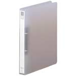 LIHITLAB リングファイル F-877U-1 A4S 36mm 乳白