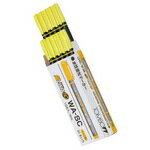 トンボ鉛筆 蛍コート80 WA-SC91 黄 10本