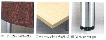 TOKIO【藤沢工業】ミーティングテーブル（会議用テーブル）　楕円型・天板4枚・脚6本タイプ　DX-4812R W4800xD1200xH700mm