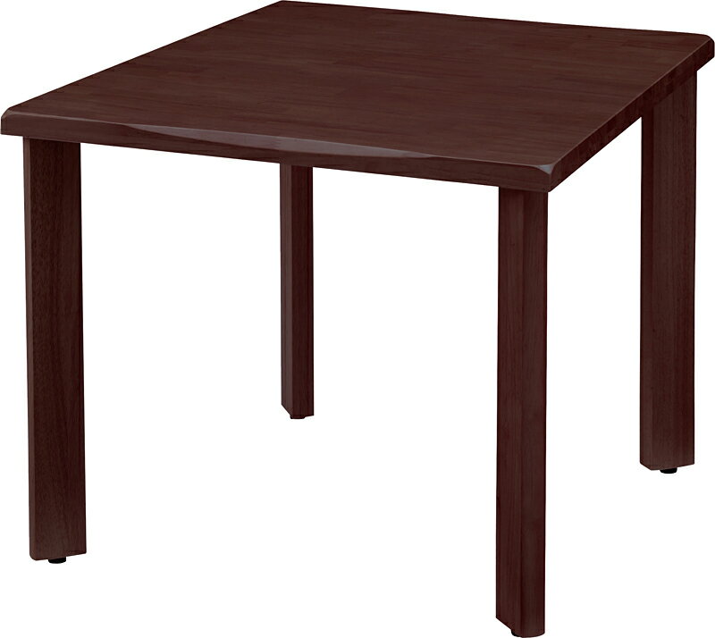 HITECHWOOD【ハイテクウッド】　介護・福祉用テーブル(ストレート脚タイプ)　UFTRWT9090+UFT4SL-CB W900xD900xH700mm