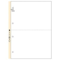 【商品説明】●マルチプリンタ帳票●規格：A4／2面4穴●色：白●入数：100枚●坪量：70g／●紙厚：80μm●材質：上質紙●ミシン目切り離し後サイズ：210×148．5mm●対応機種：モノクロコピー、モノクロレーザー、カラーコピー、カラーレーザー、インクジェット※一部インクジェットプリンタでは紙送りの構造上、印刷の不具合を起こす恐れがあります。※裏面に品番等が印刷されています。【参考】この商品1個の送料はは下記の通りです 但し、沖縄・離島などは別途料金となります。 ※　商品の数量、他商品との組合せによっては配送料が変動します。 ●商品代引（代金引換）の場合、金額に応じて手数料がかかります。 【参考】代金引換手数料は下記の通りです。