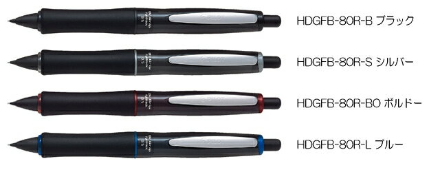 パイロット　シャープペンシル　Dr.Grip Full Black(ドクターグリップ フルブラック)　HDGFB-80Rのサムネイル