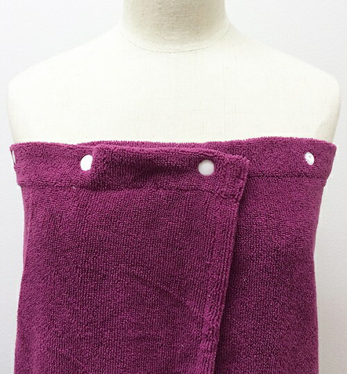 【送料無料】【まとめ買い】マイクロファイバーラップガウン（ワインレッド）10枚セット