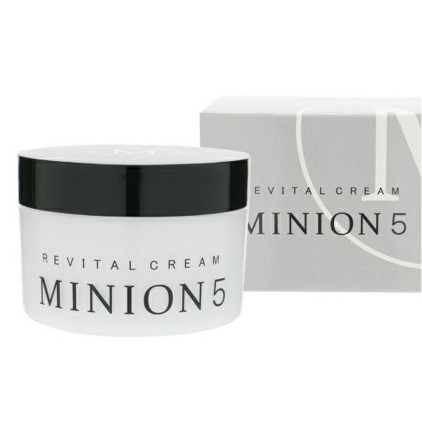 MINION5　ミニオンリバイタルクリーム（150g） 天然ミネラル鉱石5％配合　業界初天然由来成分100％　 マッサージクリーム ◆商品説明 ラドン温泉や岩盤浴で知られる、ホルミシス鉱石を5％配合したマッサージクリームです。 鉱石が発する遠赤外線は、ものを内側から温める特性があります。 石油系成分不使用。 ◆ご使用方法 クリームは適量を手に取り、ふたをするような感覚でお使いください。 ボディクリームとしてもお使い頂けます。 ◆ご使用例 ◇マッサージクリームとして 適量を取り、リンパの流れに沿って塗ってください。 ◇入浴時にパックとして 少し厚めに塗り、湯船に浸かってください。 ◇ヘッドマッサージクリームとして 適量を指先に取り、頭皮にもみこんでください。 ・鉱物油フリー ・パラベンフリー ・BGフリー ・合成香料フリー ・合成着色料フリー ・天然由来成分100％ ◆全成分 水、グリセリン、プロパンジオール、コメヌカ油、セテアリルアルコール、スクワラン、 ミツロウ、ペンチレングリコール、ケイ素ジルコニウム、カオリン、スクレロチウムガム、 シリカ、フラーレン、ウンカリアトメントサエキス、ホホバ種子油、ローズマリーエキス、 レシチン、アルギニン、ダイズ油、トコフェロール、加水分解ケイトウ花/種子エキス、 加水分解ウツボグサエキス、アルミナ、酸化鉄、酸化チタン、酸化トリウム、ポリアクリルアミド、 マルトデキストリン、フェノキシエタノール（13,14）、イソパラフィン、ラウレス-7 ・広告文責（社名:癒し工房・連絡先電話番号：06-6636-3800） ・メーカー名：ミニオン5 ・製造元：日本製 ・商品区分：化粧品