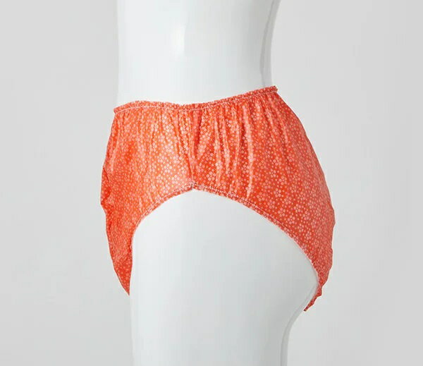 【送料無料】防水ペーパーショーツ フリーサイズ (日本製) レッド 20枚入り