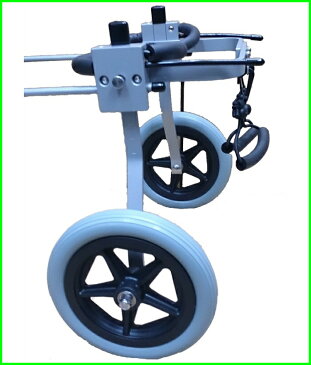 【完成品・送料無料】老犬 高齢犬 犬用 車椅子/後輪サポート (S型・7.5kg-17kg・胴幅17.5cm-23.5cm・胴体中間までの高さ26cm-32.5cm) 【Dog Walker】リハビリ用歩行補助具【犬用補助輪/ペット用車イス/ペット用車椅子/ペット用補助輪】