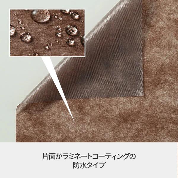 癒し工房のペーパーシーツ (防水タイプ) 幅80cm×長さ50m ブラウン　4本ロール入り｜アングル3