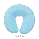 顔マクラ 高さ8cm ライトブルー(エステ枕・マッサージ枕)(3)