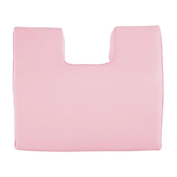 胸当てマクラ (無孔)(エアホール付き) ライトブルー(エステ枕・マッサージ枕)