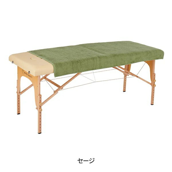 【2枚セット】タオル ケット (綿 100%)(2288匁) 90cm×160cm セージ