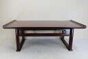 【盆栽卓】 紫檀 天拝卓 大型(中古 未使用 左右75cm)【飾卓 花台】いよじ園