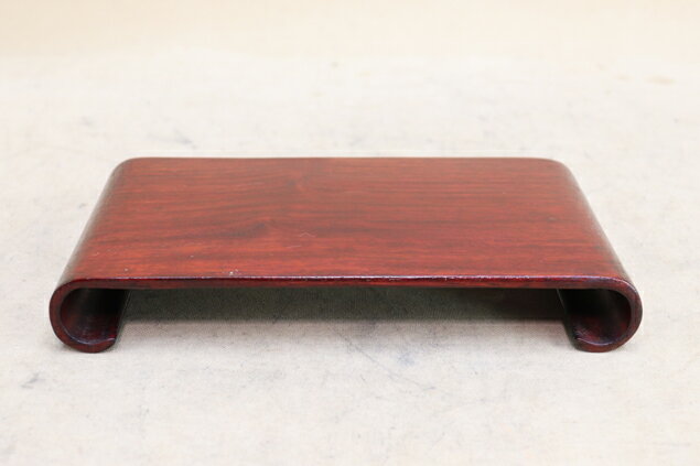 【盆栽卓】カリン小品用平卓（中古 左右20cm）【飾卓 花台】いよじ園