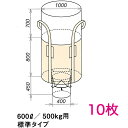 UVカット剤配合 紫外線による劣化を軽減 コンテナバッグ ※個人宅配送不可商品となります。法人名でご注文ください。 ※送料無料 ただし沖縄および各県離島、北海道には別途送料が必要です。 メール、電話などでお問い合わせください。 &nbsp; OW-005丸HS 0.5t用 ■サイズ　Φ1000×800H ■容量600L ■最大積載量500kg ■丸型　標準生地 ■材質　バージン原料 ■色 ベージュ ■UV剤配合 &nbsp; 【使用上の注意点】 ※直射日光は避けてください。 ※内容重量を厳守してください。 ※片吊りをしないてください。 ※引きずらないでてください。 ※作業中コンテナーバッグの下に入らないでください コンテナバッグ　OW-005丸HS 0.5t用を10枚セットで販売。 &nbsp; 紫外線吸収配合 特に長期間の屋外の置きざらし後の使用では 違いがわかると思います。 （UVカットが効いています。） &nbsp;&nbsp; VSロックピン、グラビティロック、止めピン、 クランプ補修用7/16フランジナットなども 扱っています。お気軽にお尋ねください。 ※紫外線による劣化を完全に防ぐものではありません。