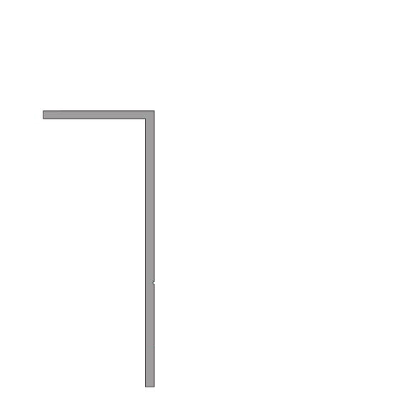 アルインコ 波板用アタッチ 側枠　1本 42×15×1.2mm/長さ：2400mm　ブロンズ（クリア付）BA172B　アルミ..