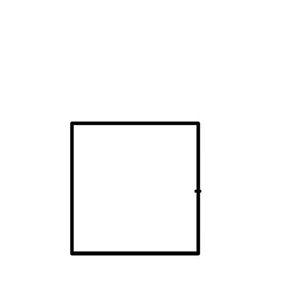 アルインコ エクステリア型材 テラス 柱 70×70×1.3 3000mm ブラック (ツヤ消しクリア) BA114K3　アルミ..