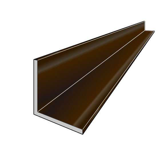 アルインコ等辺アングル角1本;40×40×2.0長さ4000mm ブロンズ (ツヤ消しクリア) アル