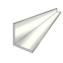 アルインコ等辺アングル角1本;20×20×2.0長さ4000mmアイボリーホワイト(クリア付) アルミ型材,汎用材,ALINCO FA113W 合計9千円以上で送料無料(北海道・沖縄各県離島は送料追加), 個人宅配送不可, 長尺物は大型トラック(4t車)で配送 ,現場配送不可, 商品は車上渡し