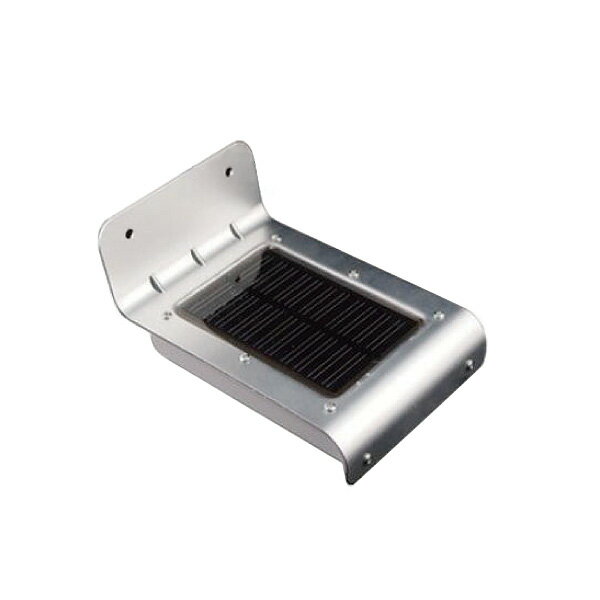 ソーラーモーションライト　1個（AR-1496）暗くなると自動点灯！人感センサー付。太陽光充電で電源不要！設置場所を選びません。車両出入口,看板,建設,仮囲い鋼板,サイン,単管（48.6、42.7）へ設置可能（※専用金具は別売）アラオ（ARAO）