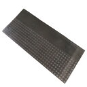 エコラインスロープ (段差解消ゴムスロープ・反射ラインなしタイプ)1枚 AR-4027 H55×D450×W1000mm 黒色 17.5kg 連結金具1本付 使用時のズレを防ぐための連結金具を標準装備 再生ゴム使用で環境配慮 アラオ ハイスロープの後継品 AR4027