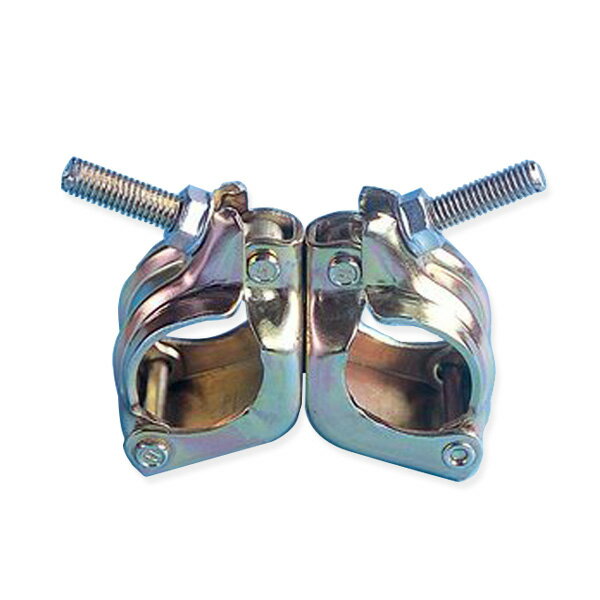 兼用クランプ φ42.7とφ48.6単管パイプに対応 自在タイプ 30個 仮設工業会認定品 個人宅配送不可 建設機..